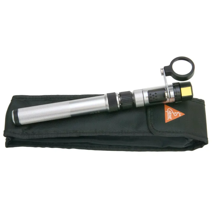 Lámpara de hendidura manual HEINE HSL 150 con mango a pilas