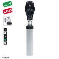 KaWe EUROLIGHT E35 LED Oftalmoscopio con mango de batería
