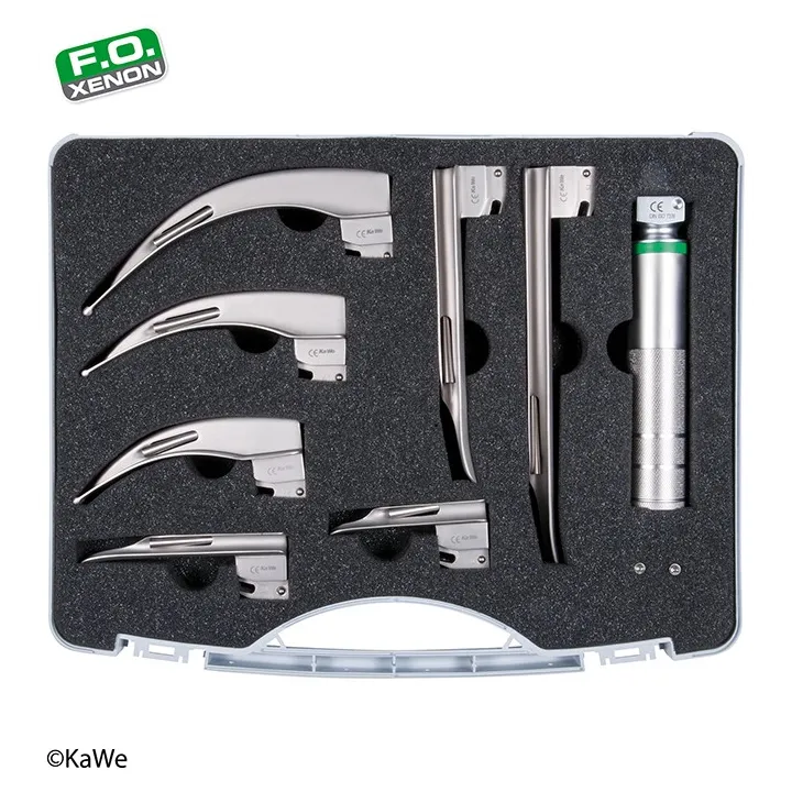 Set de laringoscopios KaWe para adultos y pediatría