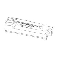 Carcasa trasera con clip para HEINE mPack LL