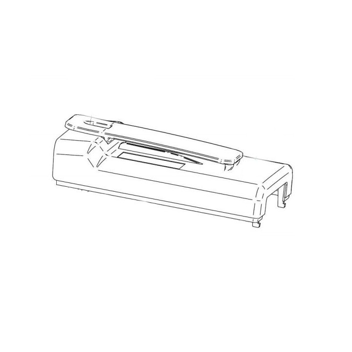 Carcasa trasera con clip para HEINE mPack LL