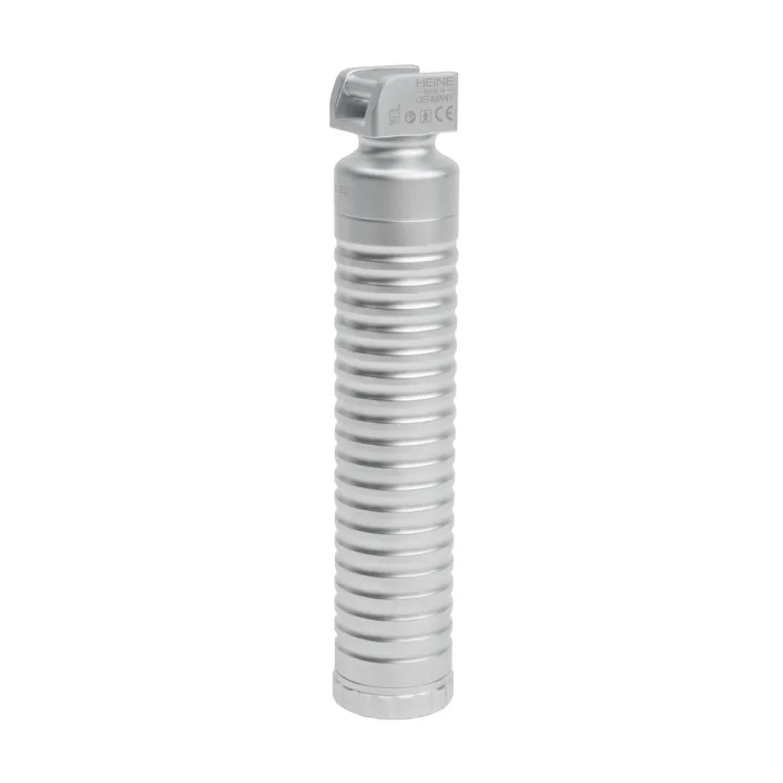 Set de laringoscopio HEINE Classic+ F.O. con mango a pilas EasyClean LED