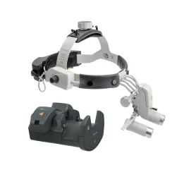 Lámpara frontal HEINE ML4 LED Kit 8c con lupas binoculares HRP 3.5x