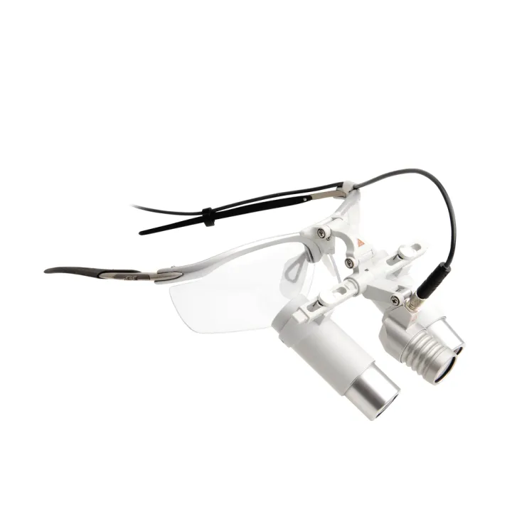HEINE LoupeLight 2 con lupas binoculares HRP 4x