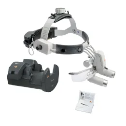 Lámpara frontal HEINE ML4 LED Kit 9 con lupas HRP 4x