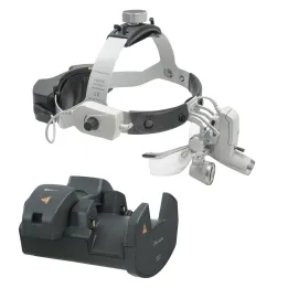 Lámpara Frontal HEINE ML4 LED Kit 7 con lupas HR 2.5x/420
