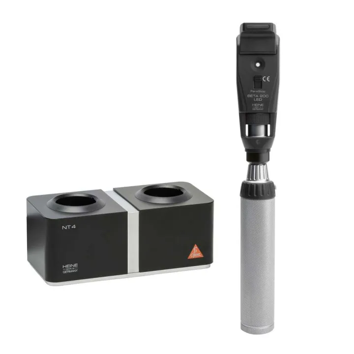 Retinoscopio HEINE BETA 200 LED con cargador de mesa