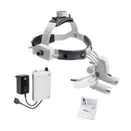 Lámpara Frontal HEINE ML4 LED Kit 4 con Lupas binoculares HRP 4x