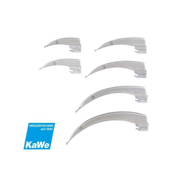 KaWe MEGALIGHT F.O. Macintosh espátulas de laringoscopio