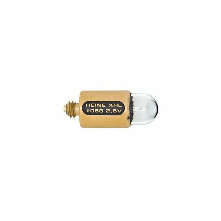 Bombilla halógena HEINE 058 para Retinoscopio HSR2