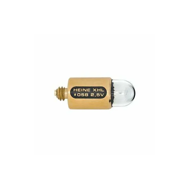 Bombilla halógena HEINE 058 para Retinoscopio HSR2
