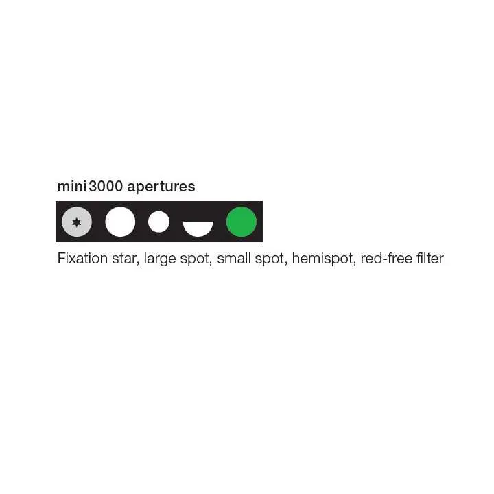 Oftalmoscopio HEINE mini 3000 LED diafragmas