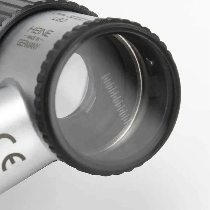 Cabeza de Dermatoscopio HEINE mini 3000 LED con escala