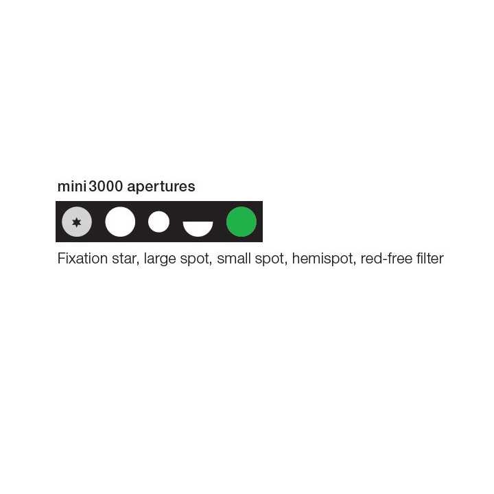 Oftalmoscopio HEINE mini 3000 LED con mango a pilas