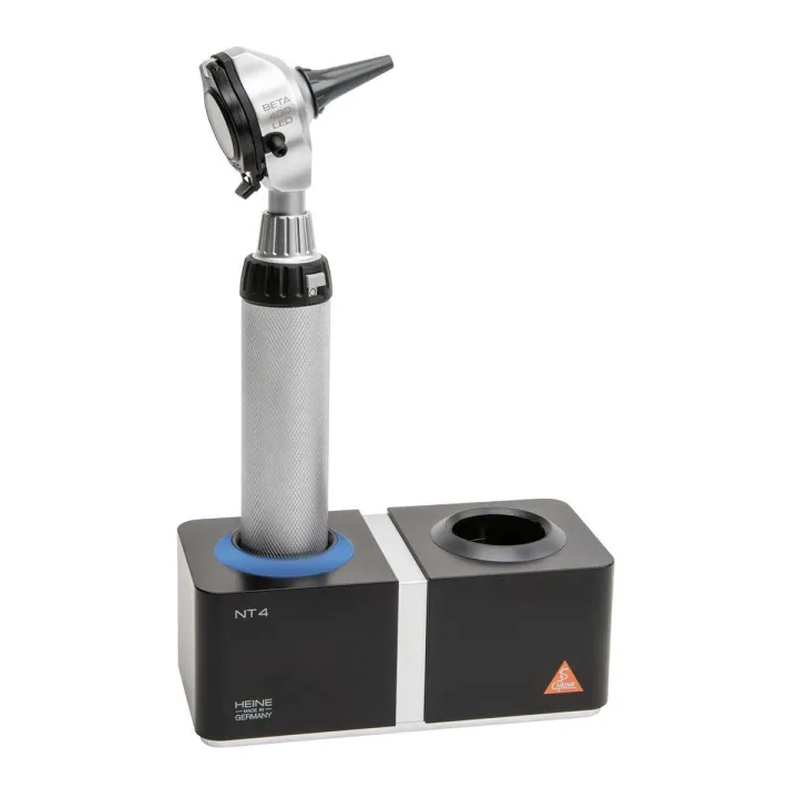 Otoscopio HEINE BETA 400 LED con cargador de mesa