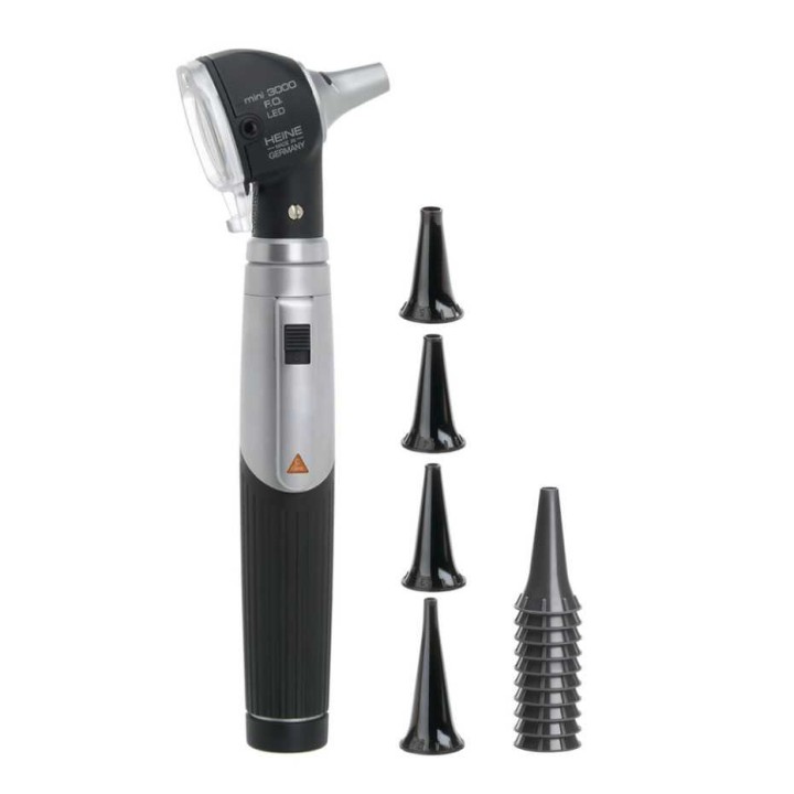 Otoscopio HEINE mini 3000 LED con espéculos oídos