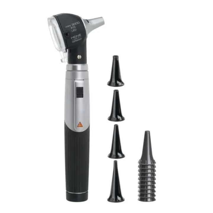 Otoscopio HEINE mini 3000 LED con espéculos oídos