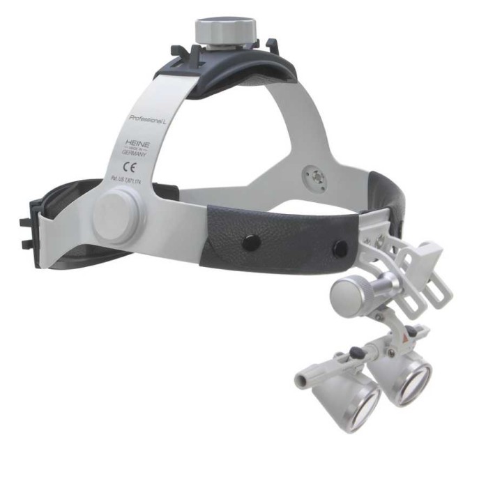 Lupas Binoculares HEINE HR 2.5x en cinta craneal sin S-GUARD