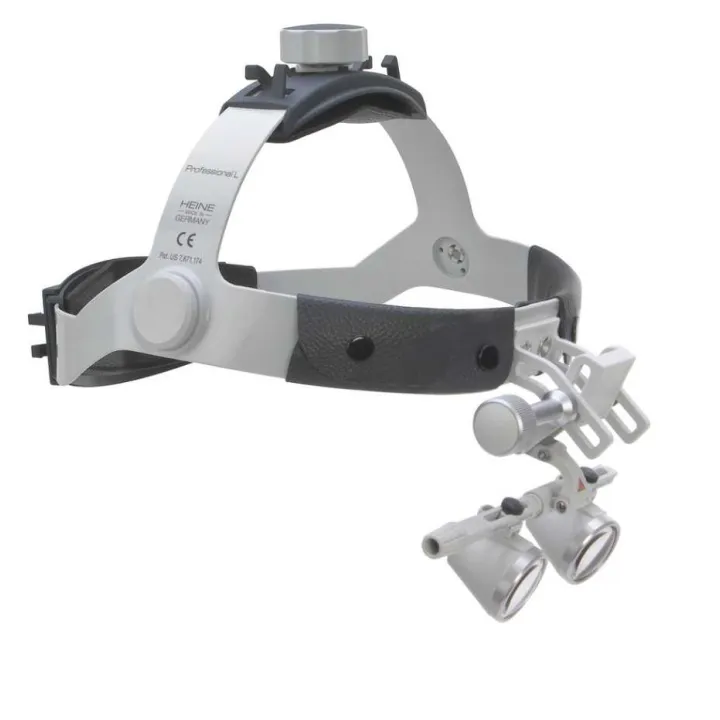 Lupas Binoculares HEINE HR 2.5x en cinta craneal sin S-GUARD