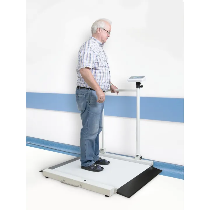 Báscula para silla de ruedas con asidero práctico KERN MWA 300K-1PM
