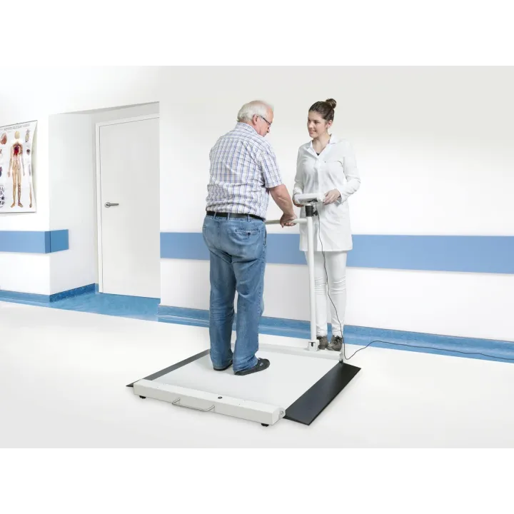 Báscula para silla de ruedas con asidero práctico KERN MWA 300K-1PM