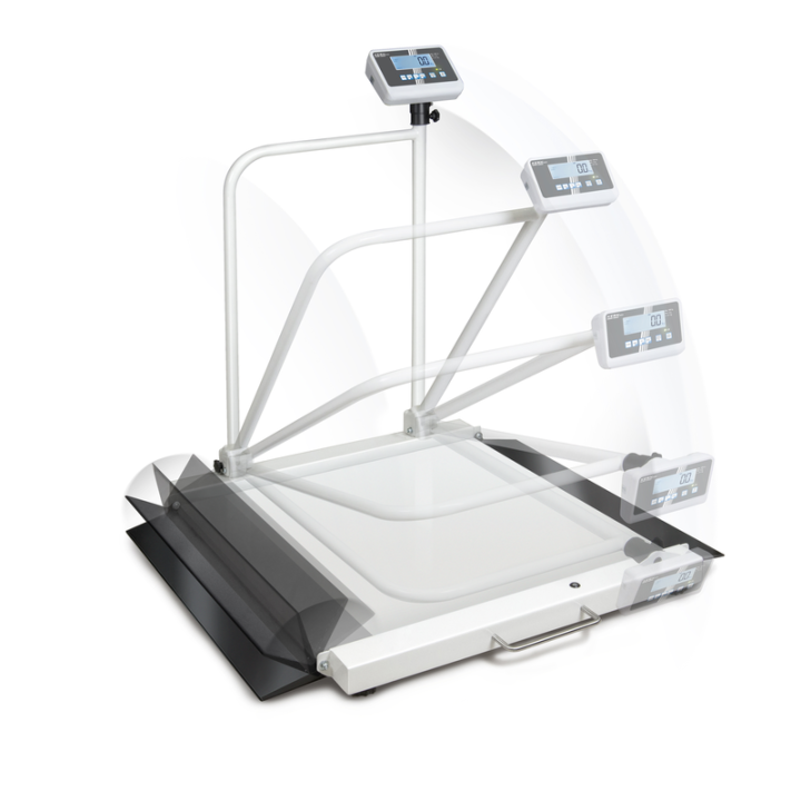 Báscula para silla de ruedas con asidero práctico KERN MWA 300K-1PM