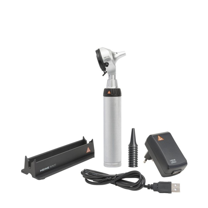 HEINE BETA 400 LED Otoscopio Kit con mango recargable