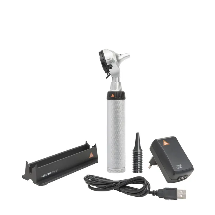 HEINE BETA 400 LED Otoscopio Kit con mango recargable