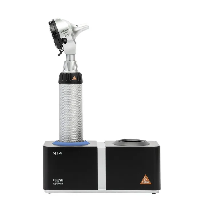 HEINE BETA 400 LED Otoscopio Kit con cargador de mesa