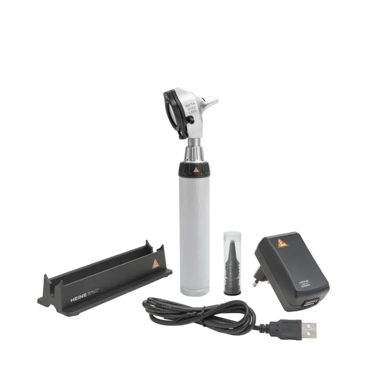 HEINE BETA 200 LED Otoscopio Kit con mango recargable