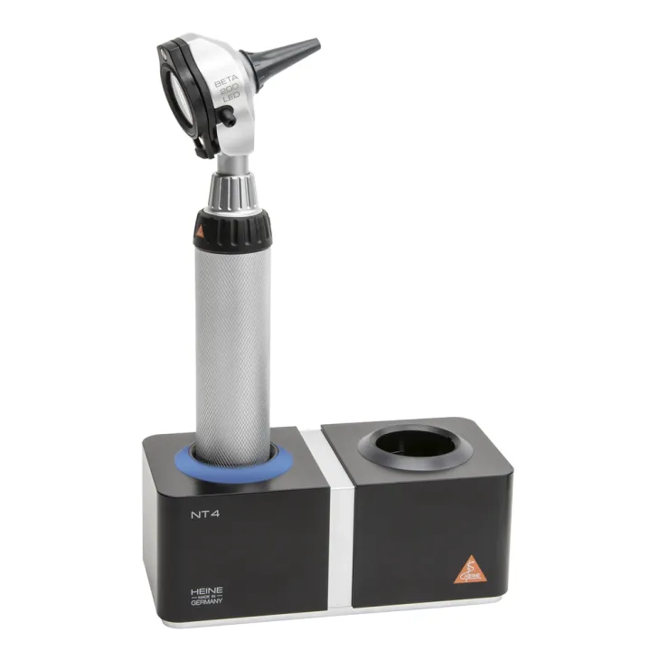 HEINE BETA 200 LED Otoscopio con cargador de mesa