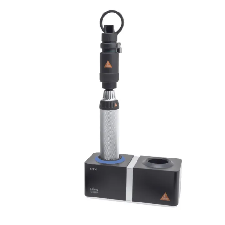 Oftalmoscopio indirecto MONOCULAR HEINE con cargador de mesa