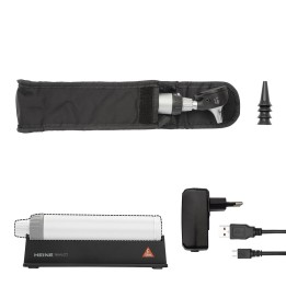 Otoscopio HEINE K180 LED con mango recargable