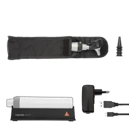 Otoscopio HEINE K180 LED con mango recargable