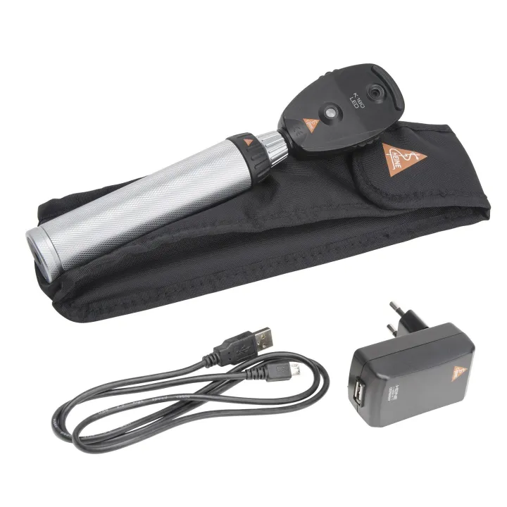 Oftalmoscopio HEINE K180 con mango recargable