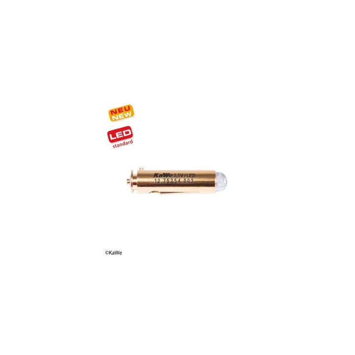 Bombilla LED KaWe 3,5 V para dermatoscopio LED EUROLIGHT D30