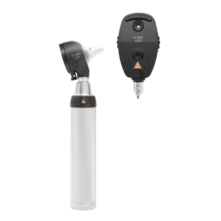 Set combinado de diagnóstico HEINE K180 LED con mango recargable