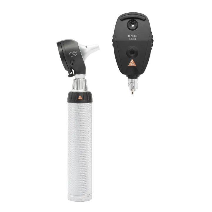 Set combinado de diagnóstico HEINE K180 LED con mango recargable