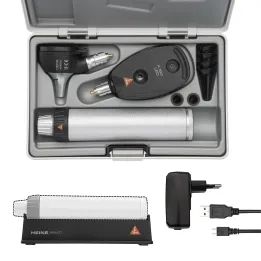 Set combinado de diagnóstico HEINE K180 LED con mango recargable