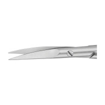 Tijeras para iris y ligaduras Aesculap, curvado, 115 mm