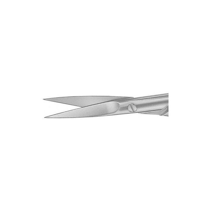 Aesculap Tijeras Iris, rectas, de corte delicado, afiladas, 110 mm