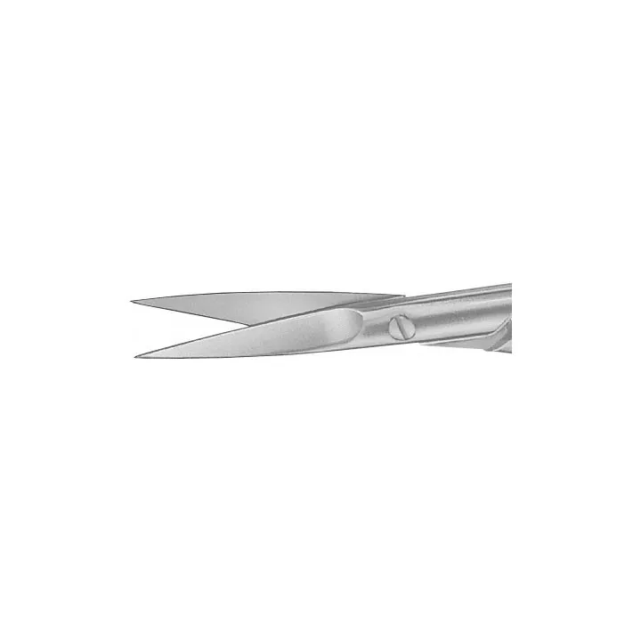 Aesculap Tijeras Iris, rectas, de corte delicado, afiladas, 110 mm