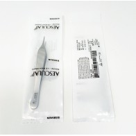 Pinza para tejido ADSON de Aesculap, 120 mm, 1 x 2 dientes