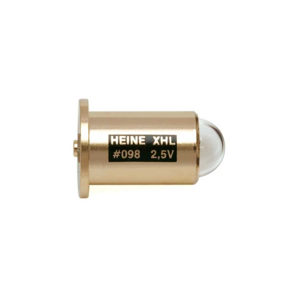 Bombilla halógena HEINE 098 para alpha+ HSL 150 Bombilla halógena HEINE 098 para alpha+ HSL 150