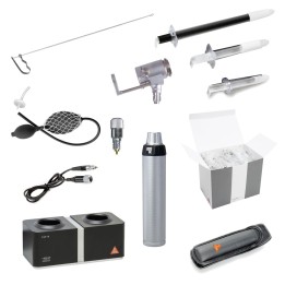 Set de proctológico LED HEINE con cargador de mesa