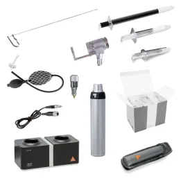 Set de proctológico LED HEINE con cargador de mesa