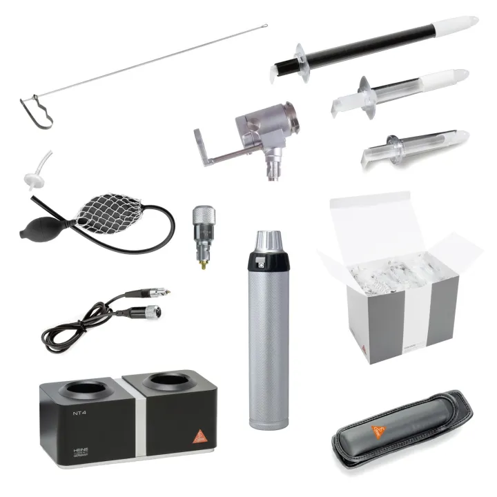 Set de proctológico LED HEINE con cargador de mesa