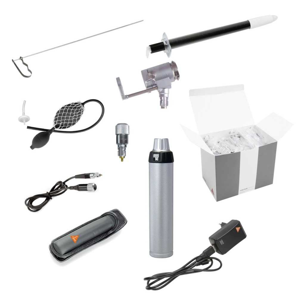 HEINE LED Juego de instrumentos de rectoscopía RTE