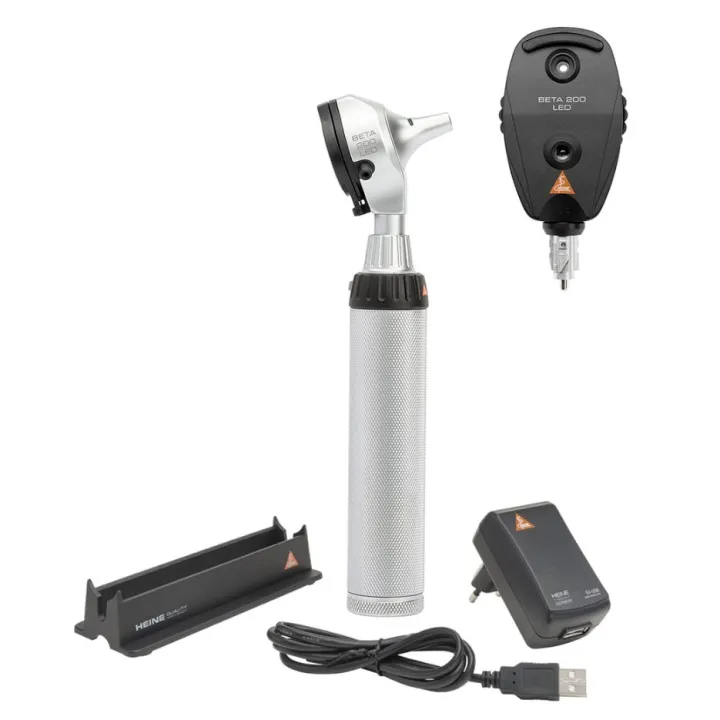 HEINE BETA 200 LED Set combinado de diagnóstico con mango recargable