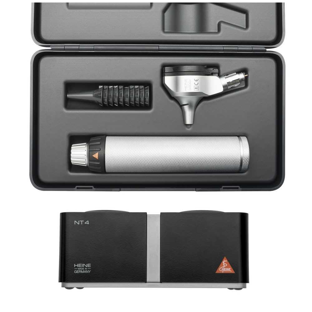 Otoscopio HEINE BETA 200 LED con cargador de mesa en estuche Otoscopio HEINE BETA 200 LED con cargador de mesa en estuche